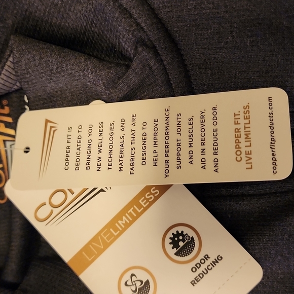 Men's Copper Fit Quarter Zip Shirt - Picture 7 of 13